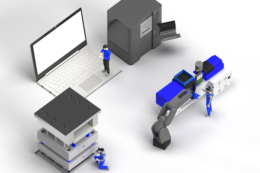 Principle of plastic injection moulding