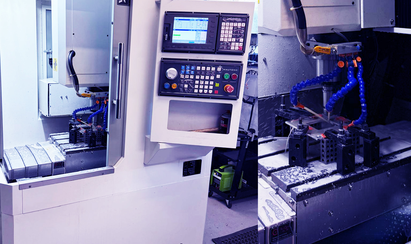 LGR Belgium mechanical workshop with new CNC 540 machining center