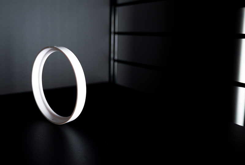 Plastic ring for lighting system